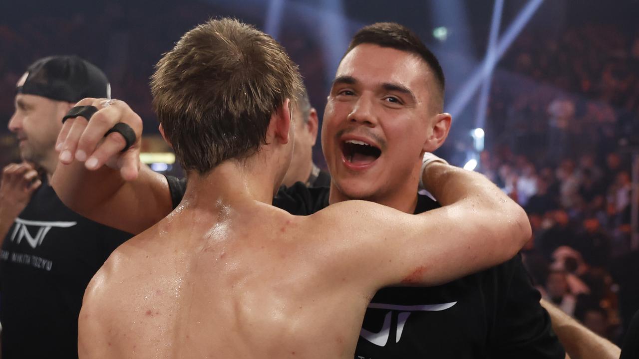 Tim Tszyu has got his world title shot. (Photo by Mark Evans/Getty Images)