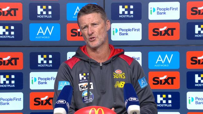 Damien Hardwick was not happy.