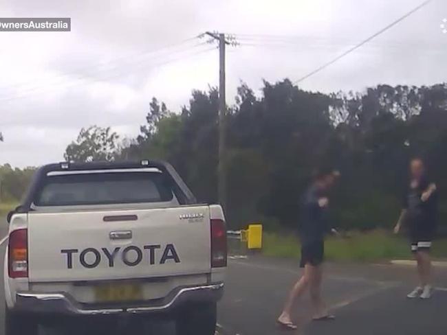 ‘Creepy’ act on NSW road