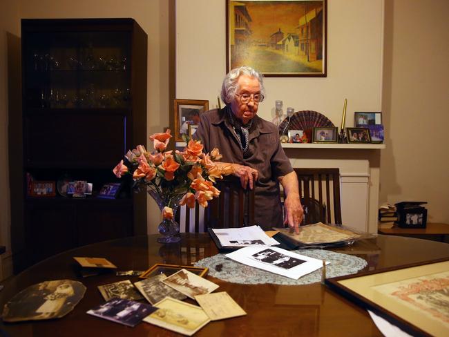 Noeline Reddie was proud of her father and his war efforts. Picture: Phil Rogers