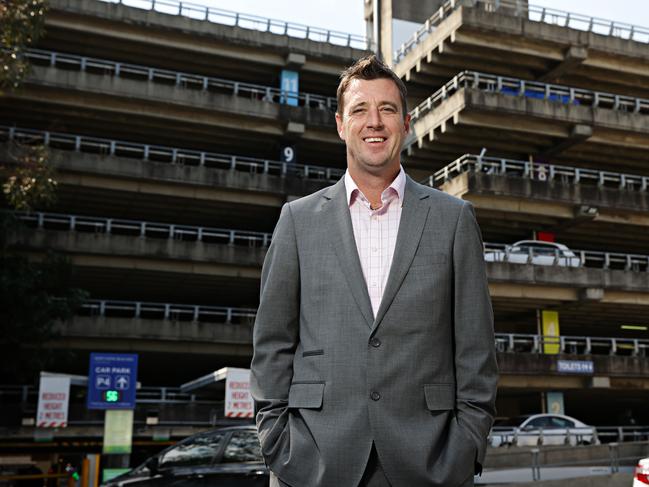 17/9/18 Northern Beaches Council mayor Michael Regan after one year in office at Whistler st Manly. Picture: Adam Yip / Manly Daily