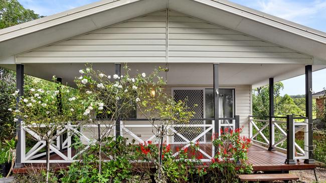 Separate two-bedroom cottage.