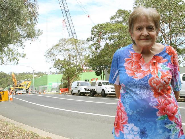 82-year-old Castle Hill resident Melody De Paoli has been screwed around by the state government, Hills Council and developers over her Carrington Rd home for many years.Melody is pictured in and around her home>Castle Hill, NSW, Australia, 24 February 2018. (AAP Image/Annika Enderborg)