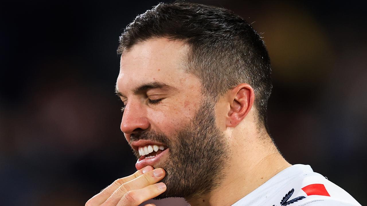 James Tedesco is out with concussion. Picture: Getty