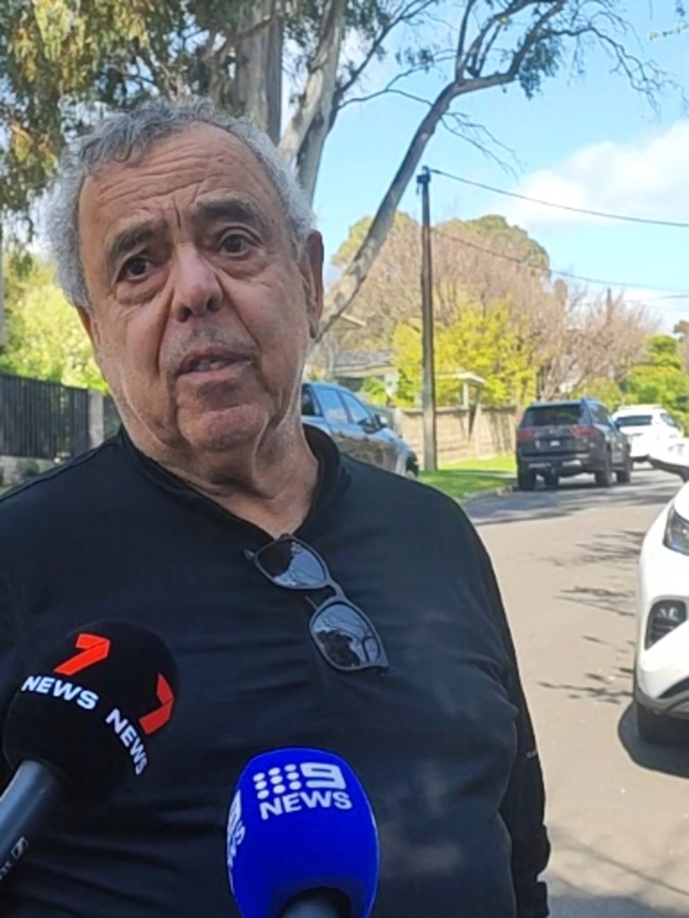 SA's seafood king Michael Angelakis, a neighbour of the family whose little girl was killed in a driveway accident in Netherby.