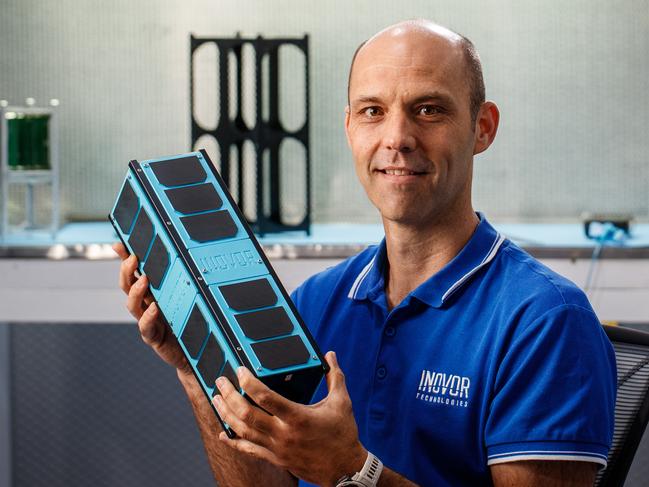 22/1/2020 Matthew Tetlow of Inovor - a company which is developing nano-sats to send into space. Picture MATT TURNER