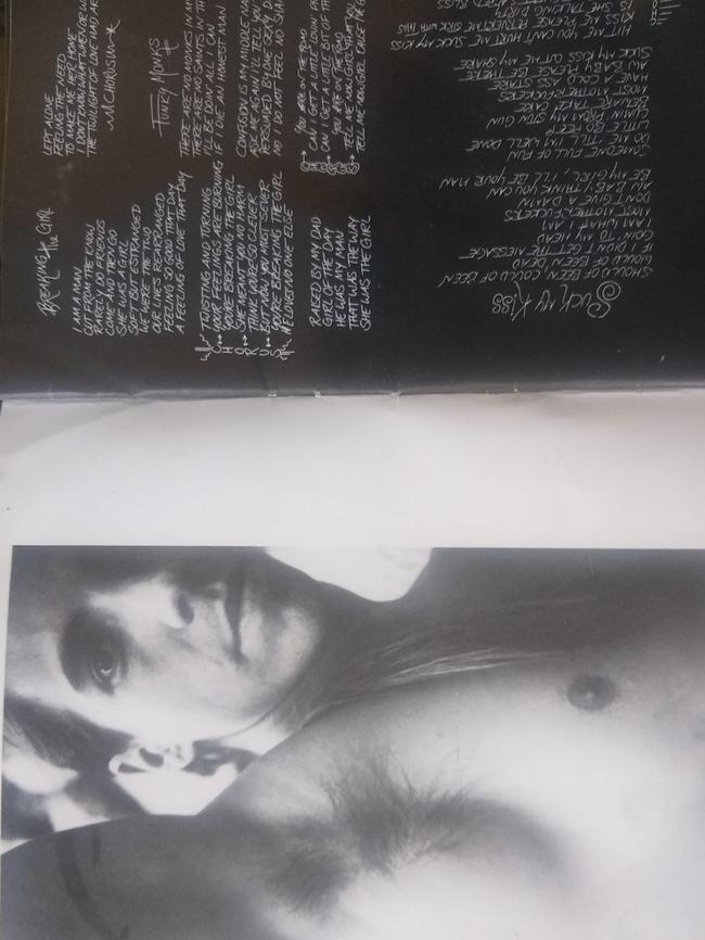 Back in the days you could see the lyrics inside the CD booklet. Picture: Supplied