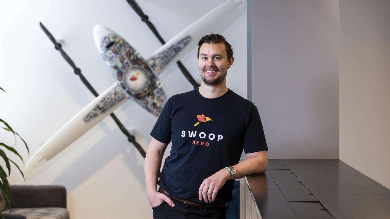 Swoop Aero CEO Eric Peck previously defied widespread job cuts, continuing to hire staff. Picture: Aaron Francis/The Australian