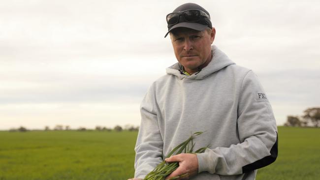 Former Ouyen United president and grain grower Jarrod Munro. Picture: Else Kennedy