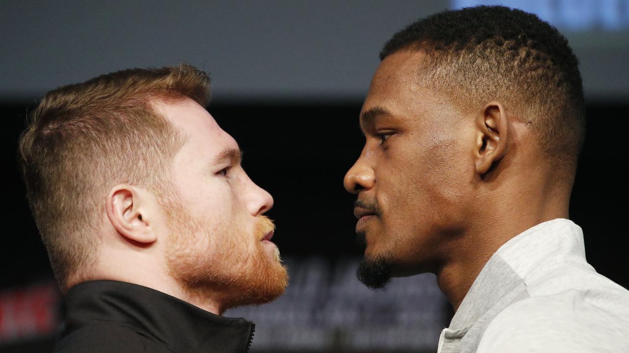 Canelo Alvarez v Daniel Jacobs.