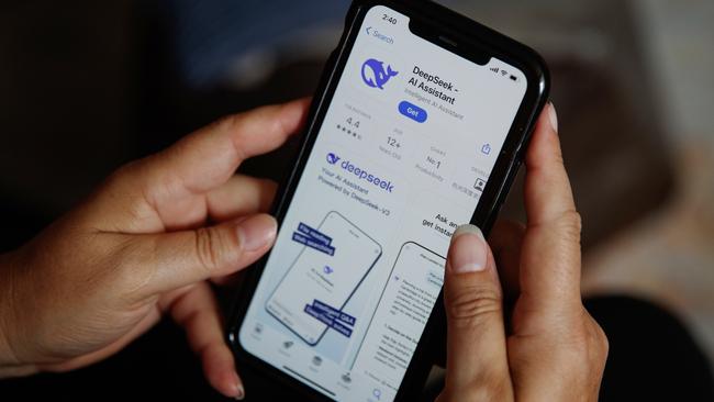 What is DeepSeek AI about and is it safe? Picture: NewsWire/Nikki Short