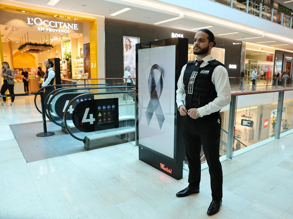 Westfield Bondi Junction Security Wear Protective Vests As Trade ...