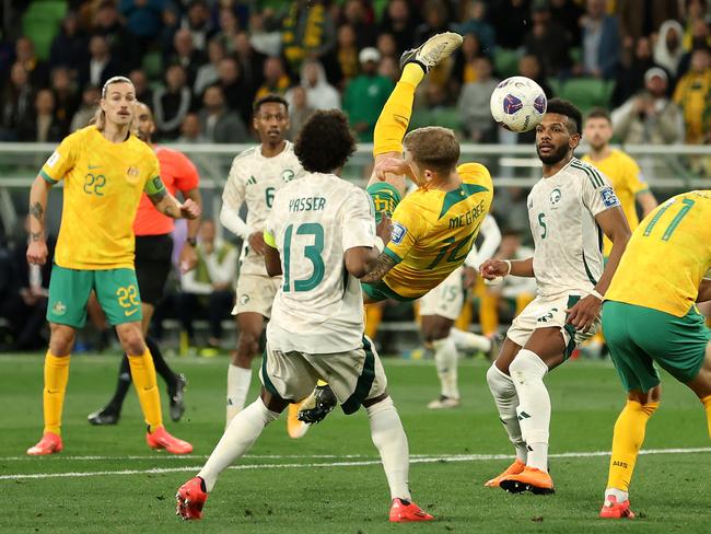 Saudi Arabia will provide a stern test for the Socceroos.