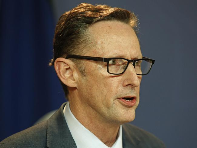 SYDNEY, AUSTRALIA - NewsWire Photos December 12, 2024: Assistant Treasurer Stephen Jones.  The new News Media Bargaining Code is   announced in Sydney by Assistant Treasurer Stephen Jones and Communications Minister Michelle Rowland. Picture: NewsWire / John Appleyard