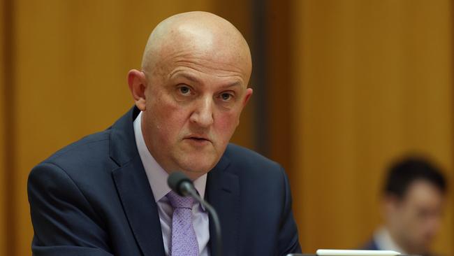 Mike Burgess says ASIO is on the alert for religiously and ideologically motivated extremists who could take advantage of the attack on Israel. Picture: NCA NewsWire / Gary Ramage