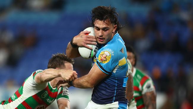 The NRL shut down plans for the Laundy family to offer Tino Fa'asuamaleaui a stake in their billion-dollar chain of hotels. Picture: Getty Images.