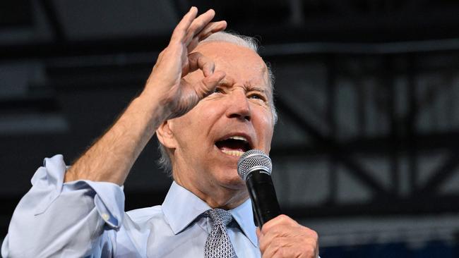 US President Joe Biden. Picture: AFP