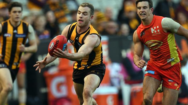 Tom Mitchell was once again prolific for Hawthorn.