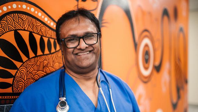 GP Dr Raj Ishri at the Aboriginal Medical Service.