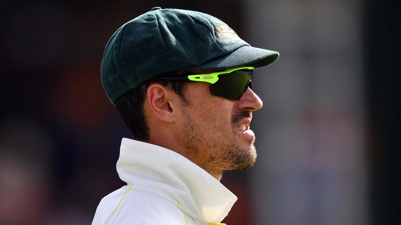 Mitchell Starc isn’t in BJ’s Ashes team. Photo: Saeed Khan/AFP. 