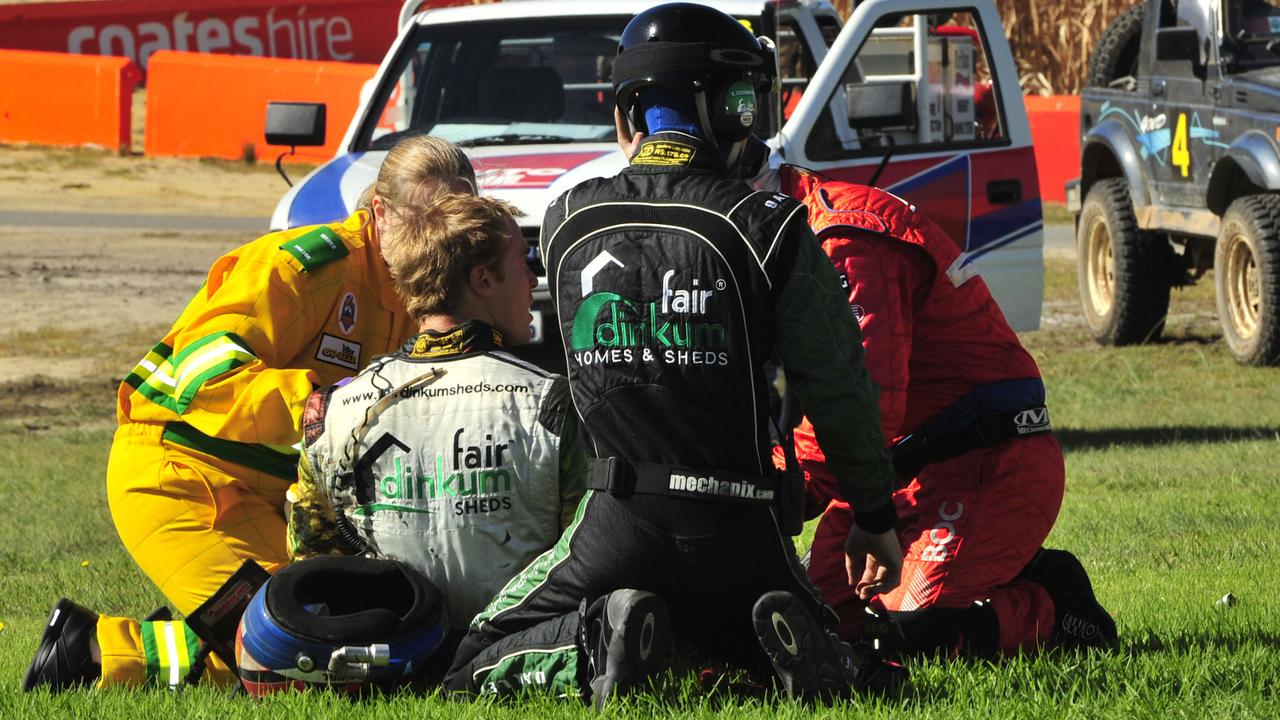 The experienced race car driver required the help of on-site medical teams, a service he will now deliver to F1 racers.