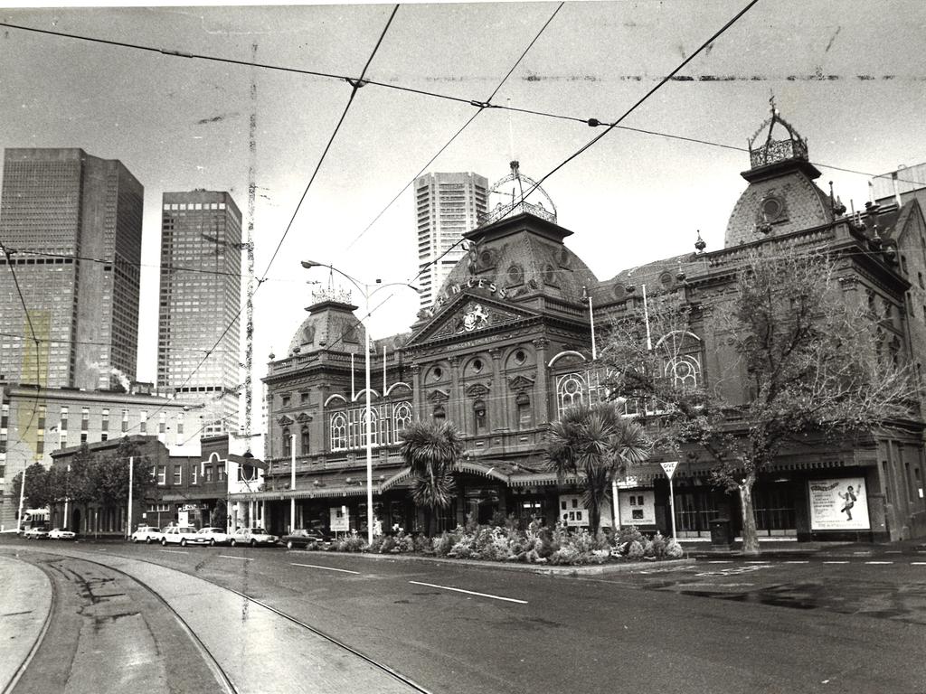 A historic image of the Princess Theatre