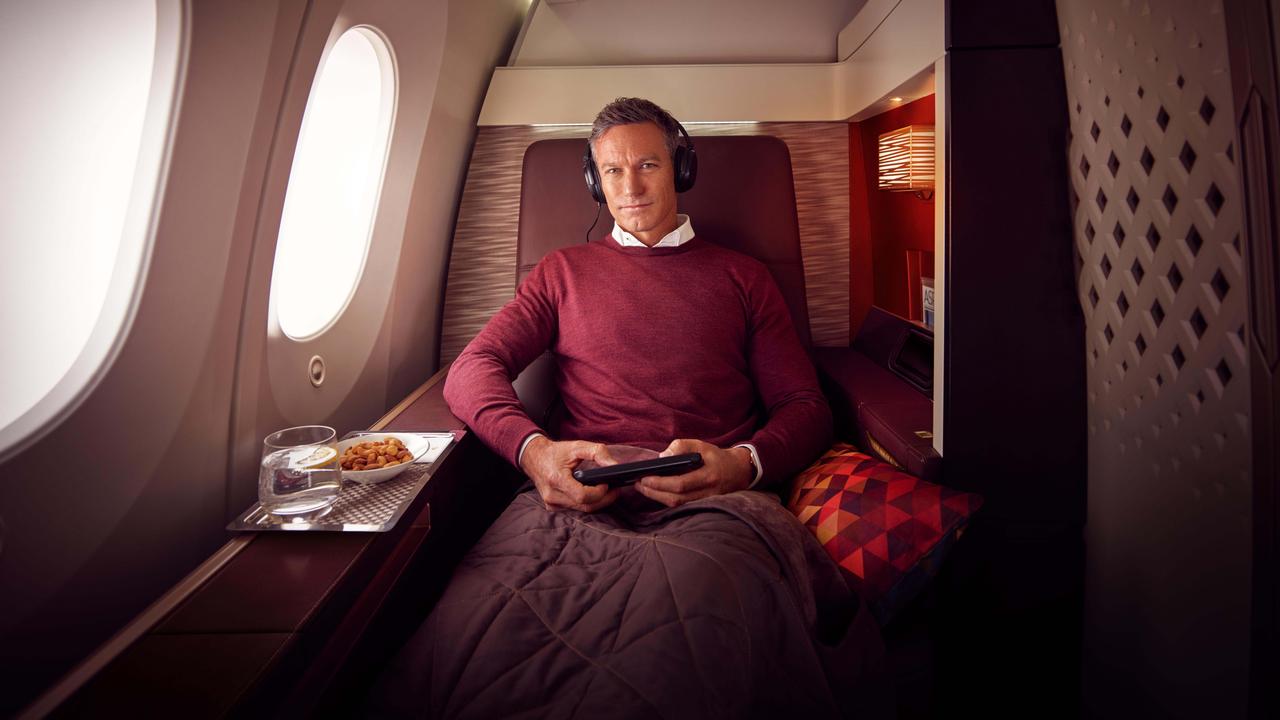 Etihad’s first class passengers pay 10 times more than economy travellers on the same flight. Picture: Etihad