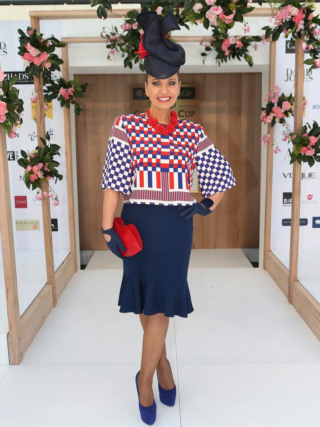 Caulfield Guineas races where Ms Wellings won the Chadstone Fashion Stakes Stylish Ladies Fashion 40+ Grand Final. Picture: Julie Kiriacoudis