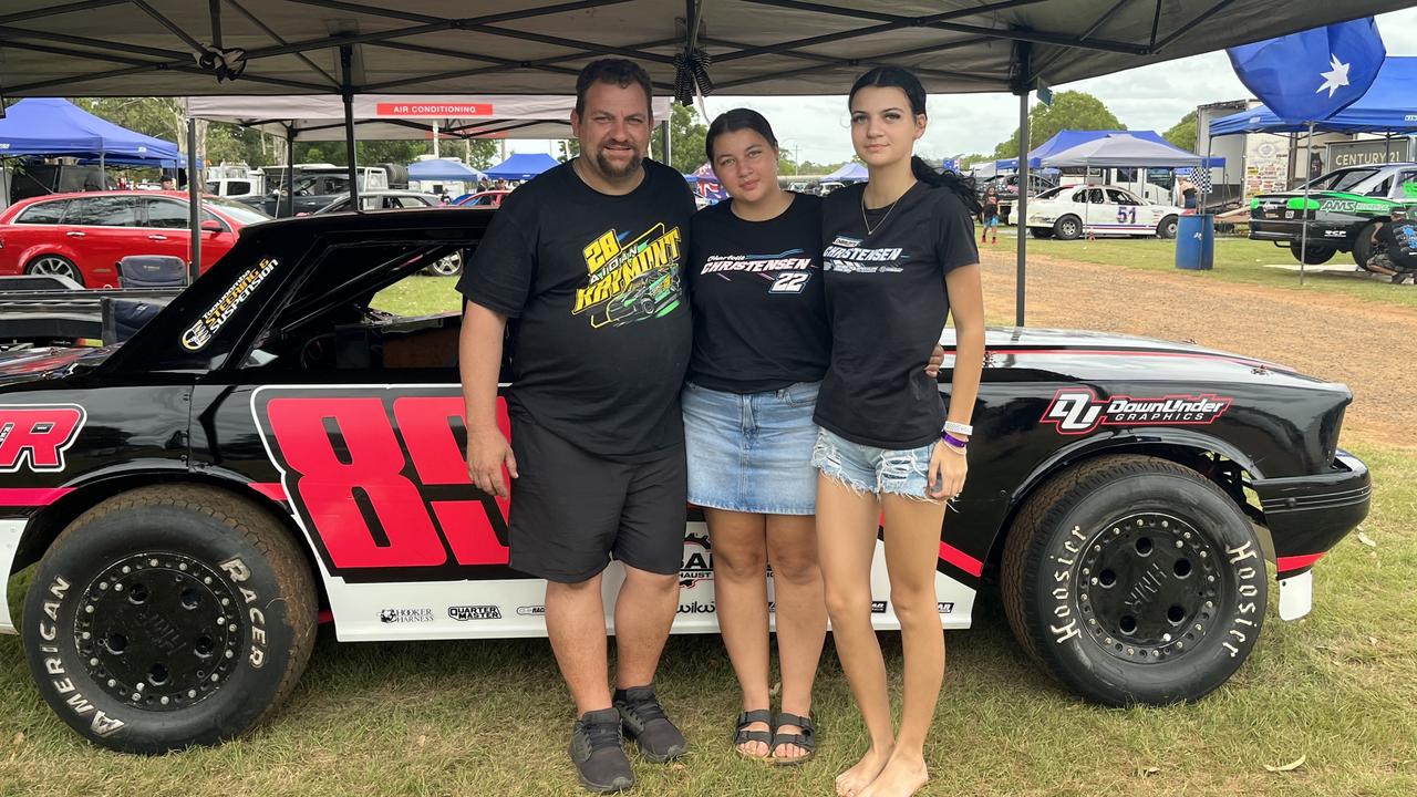 TJ, Nikita and Mackayla Horne, Caboolture.