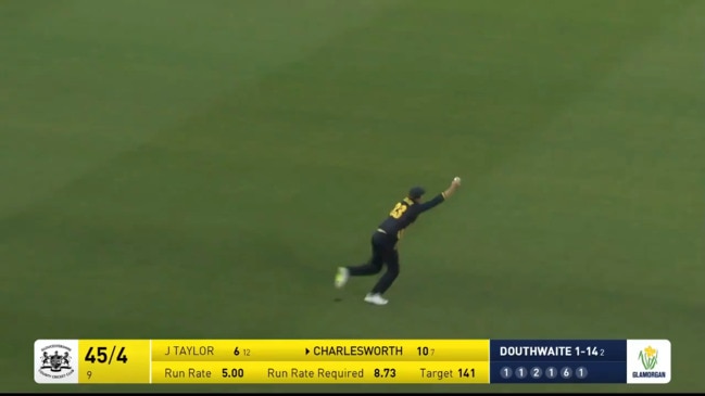 Marnus Labuschagne's unbelievable one-handed catch