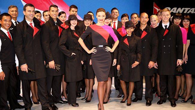 Qantas reveals new flight attendant uniform | news.com.au — Australia’s ...