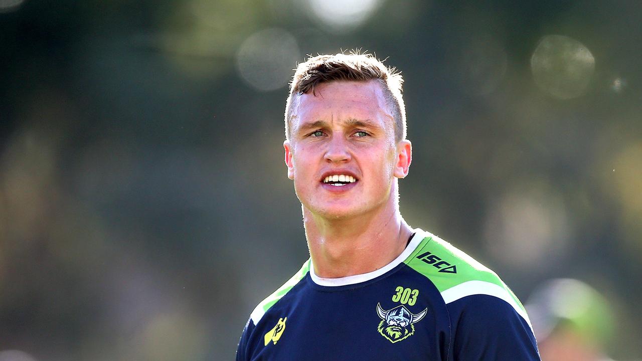 Jack Wighton is open to a new position for the Raiders. Picture: Kym Smith