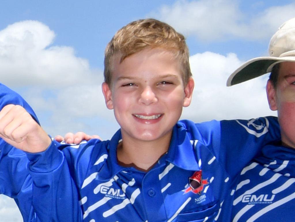 Norths junior cricket player Lucas Morrish. Picture: Evan Morgan