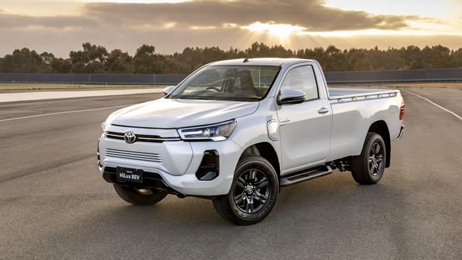 Toyota has developed an electric HiLux concept that was in Australia last year for local assessment.