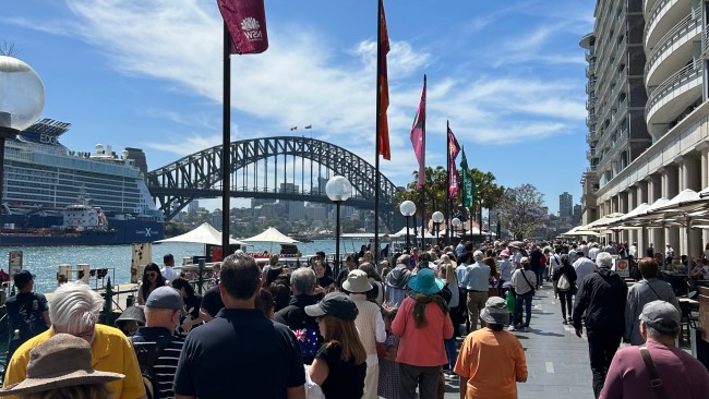 Tuesday is the last full day of engagements in Their Majesties' royal Australian tour. Picture: Adelaide Lang / NewsWire.