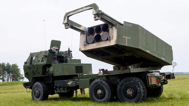 Ukraine has been using the High Mobility Artillery Rocket Systems (HIMARS) against Russian forces. Picture: AFP