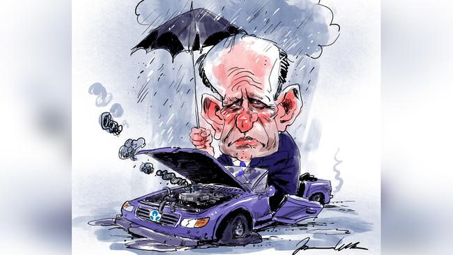 ANZ chief executive Shayne Elliott. Cartoon: Johannes Leak