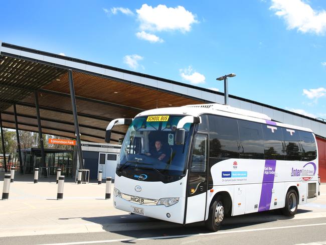 On-demand buses have launched in Sydney’s south west. Picture: Angelo Velardo