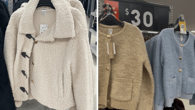 Cosy cardigans for $30. Image: Leah Goulis / Kidspot
