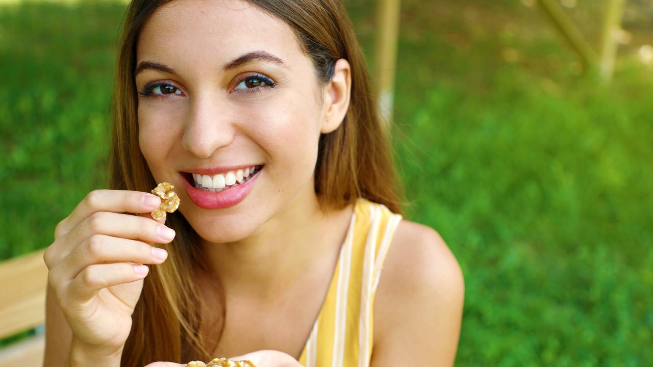 Beware of over-snacking on nuts as they are a high calorie food. Picture: Getty Images