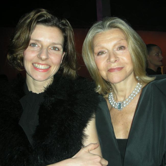 Allegra Spender and Carla Zampatti.