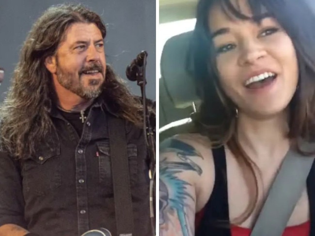 The randy Foo Fighters frontman, 55, is alleged to have got close to heavily tattooed Annaliese Neilsen, 40.