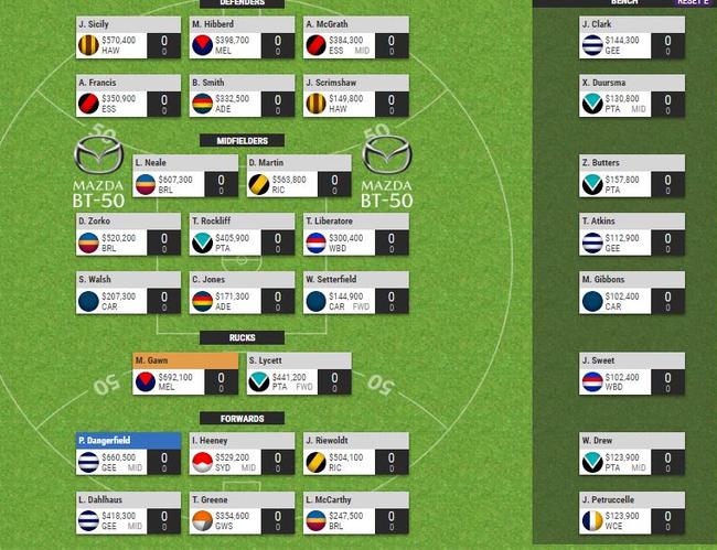 Jon Brown's SuperCoach column Round 1, March 20