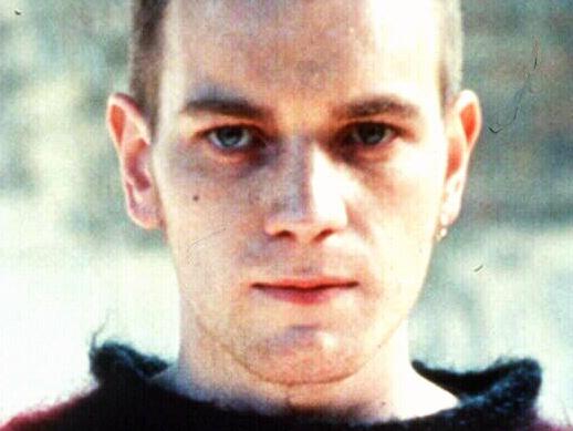 Actor Ewan McGregor in scene from film 