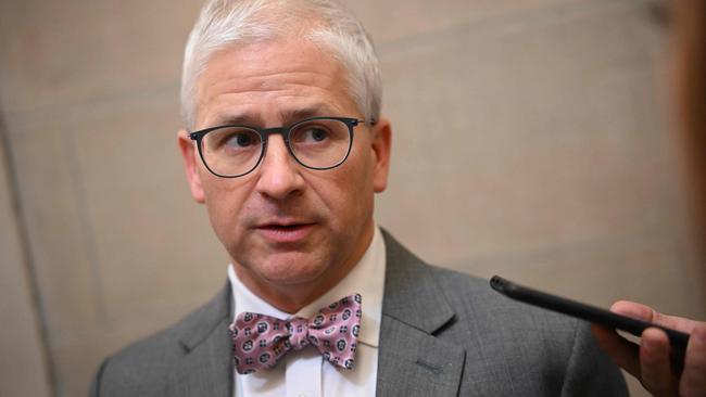 US Representative Patrick McHenry at the US Capitol in Washington, DC, on October 3. Picture: Mandel Ngan/AFP