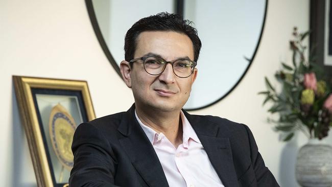 Refugee orthopaedic surgeon Munjed Al Muderis. Picture: John Feder