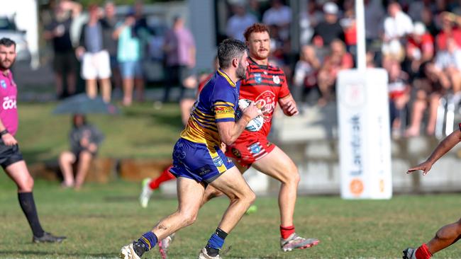 Owen Brock for Mullumbimby. Picture: DC Sports Photography