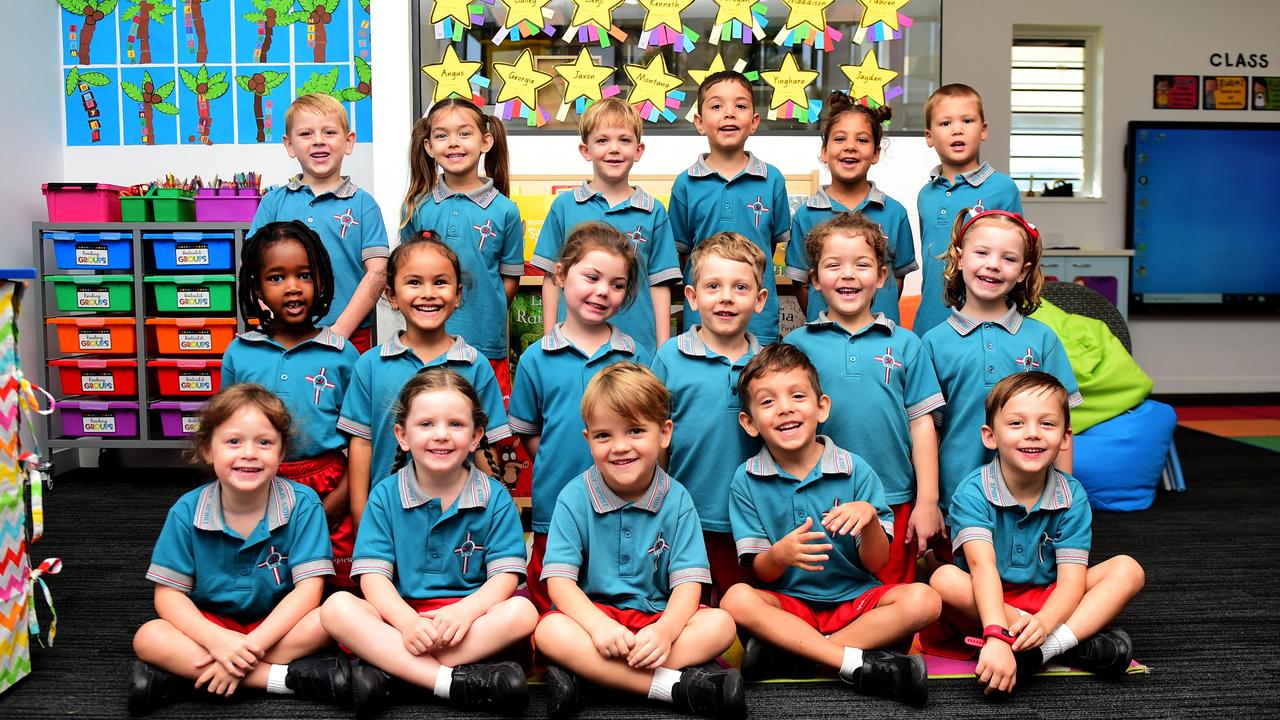 Preschool photos of Townsville students at first day Townsville