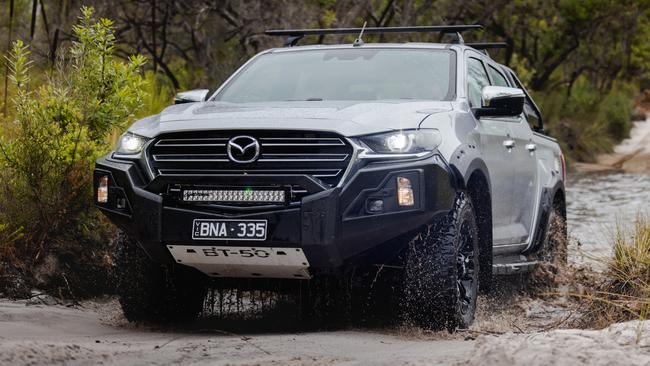 Four-wheel-drive utes such as the Mazda BT-50 are capable of adventure. Photo: Iain Curry