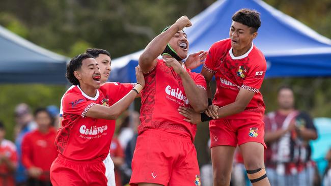 The Tonga and Samoa match had many highlights.